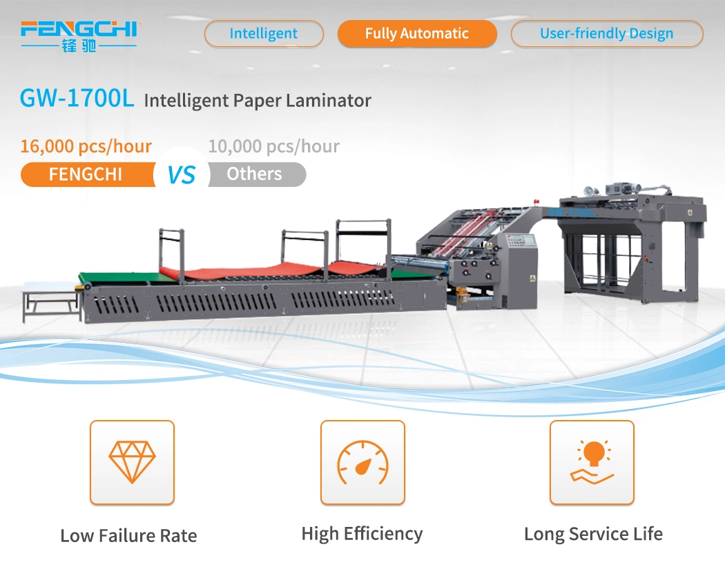 Full Automatic Corrugate Paper Board High Speed Flute Laminating Laminator Machine