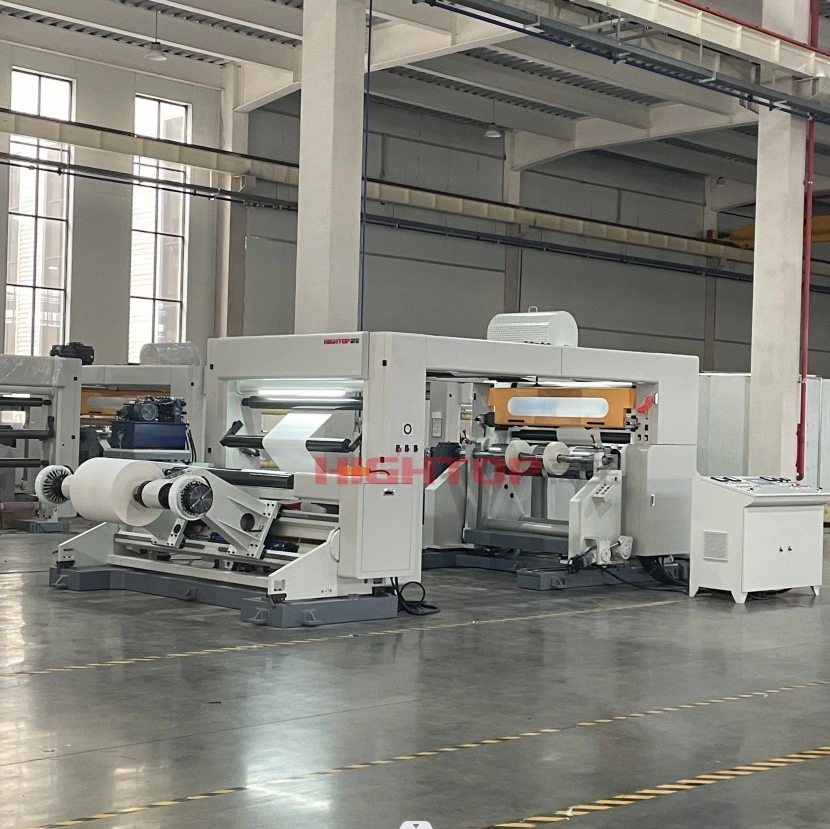 Fully Automatic Big Jumbo Roll Paper Slitting and Rewinding Machine for Paper Non Woven Aluminum Foil Label PVC with Unwinding 1800mm