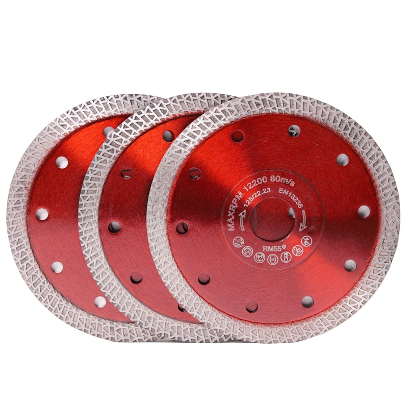 Wholesale Diamond Tool Thin Turbo Segment Tile Cutting Disc Diamond Saw Blade for Ceramic Porcelain