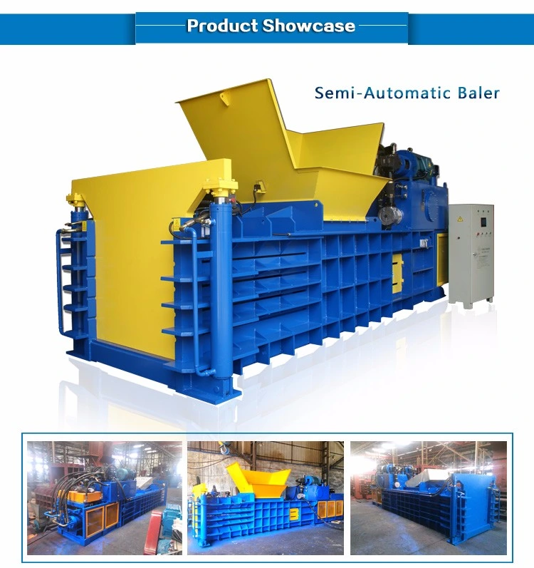 Semi Auto Aluminum Can Baler Recycling Solutions